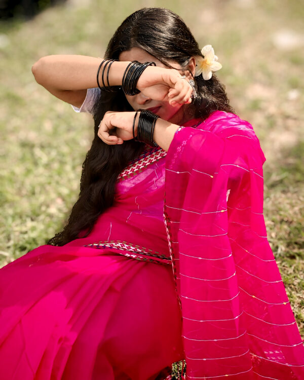 প্রিমিয়াম খেস শাড়ি কম্বো প্যাকেজ - Image 4